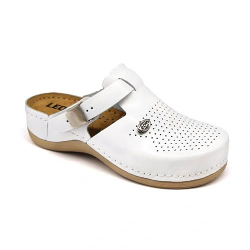 Dámské pantofle LEONS LUNA 900, bílé