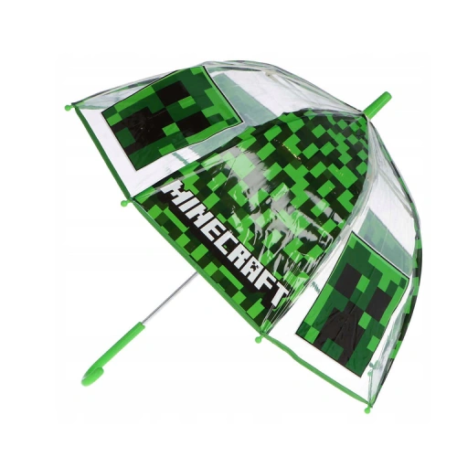 Dětský deštník MINECRAFT, zelený Dětský deštník MINECRAFT, zelený