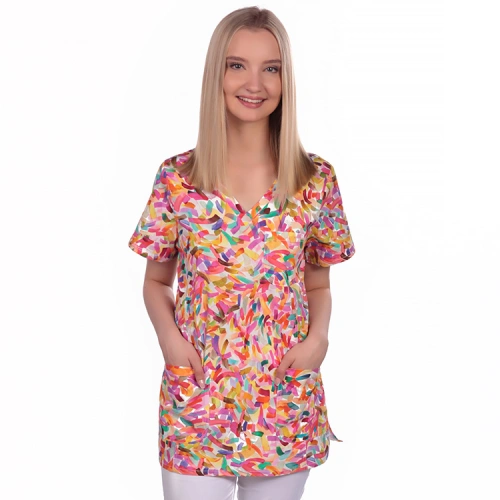 Dámská halena VIKTORIE, konfety Dámská halena VIKTORIE, konfety