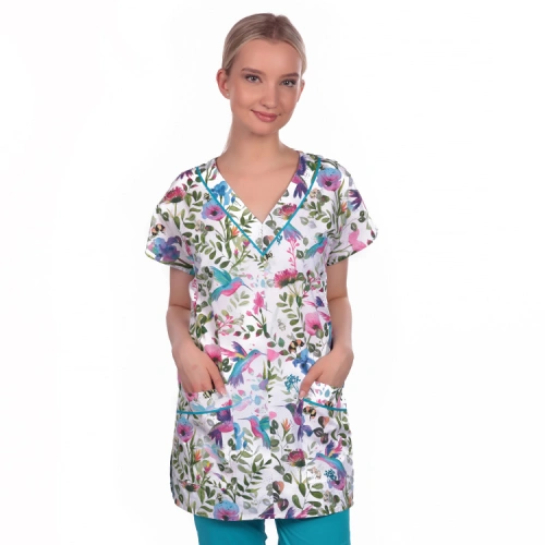 Dámská halena MAGDALÉNA, kolibřík Dámská halena MAGDALÉNA, kolibřík