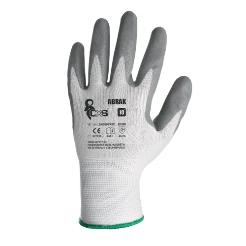 Rukavice CXS ABRAK, máčené v nitrilu Rukavice CXS ABRAK, máčené v nitrilu