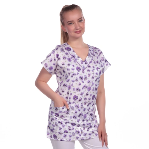 Dámská halena MAGDALÉNA, macešky Dámská halena MAGDALÉNA, macešky