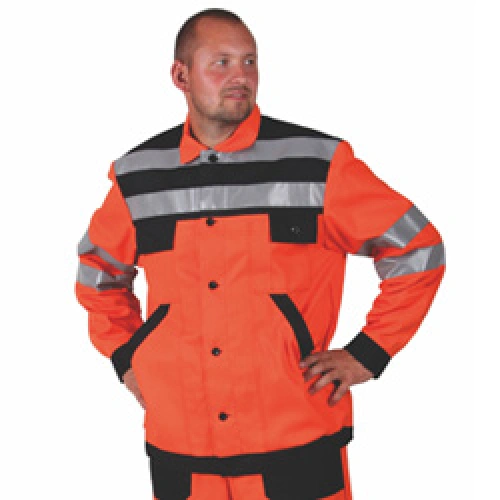 Pánská pracovní blůza 0873 - oranžová Pánská pracovní blůza 0873 - oranžová