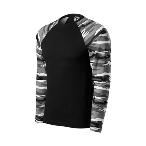 Unisexové tričko CAMOUFLAGE LS, dlouhý rukáv Unisexové tričko CAMOUFLAGE LS, dlouhý rukáv