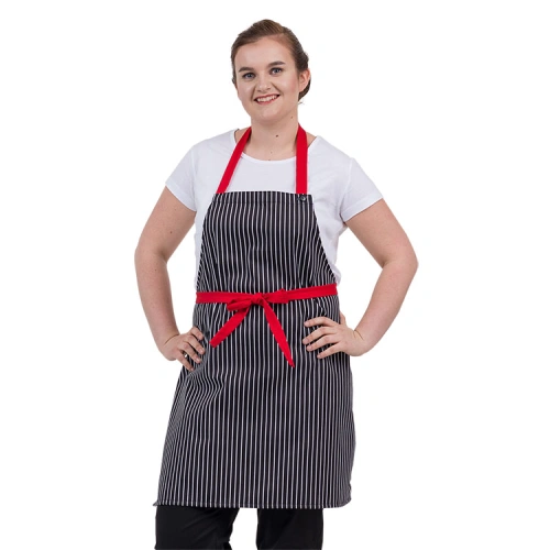 Dámská gastro zástěra - černobílá Dámská gastro zástěra - černobílá