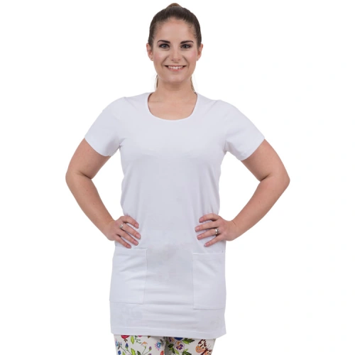 Dámské pracovní triko EDITTA, bílé Dámské pracovní triko EDITTA, bílé