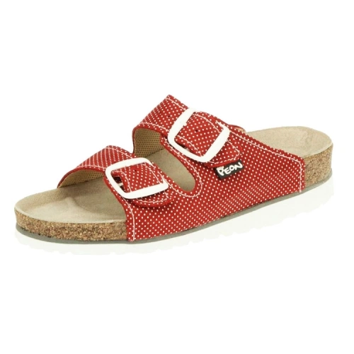 Dámský ortopedický pantofel PE/125K-45, červený Dámský ortopedický pantofel PE/125K-45, červený